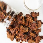 healthy quinoa granola chunks