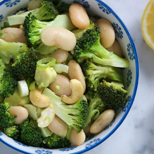 Almond Butter Beans broccoli Salad