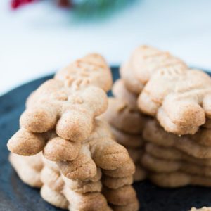 Gluten-Free Almond Butter Christmas cookies