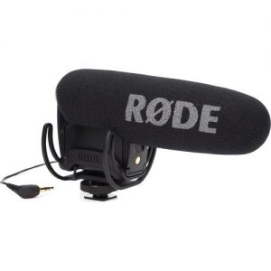 Rode VMPR VideoMic Pro R with Rycote Lyre Shockmount With Rode DeadCat VMPR and 9V Rechargeable NiMH Battery 0